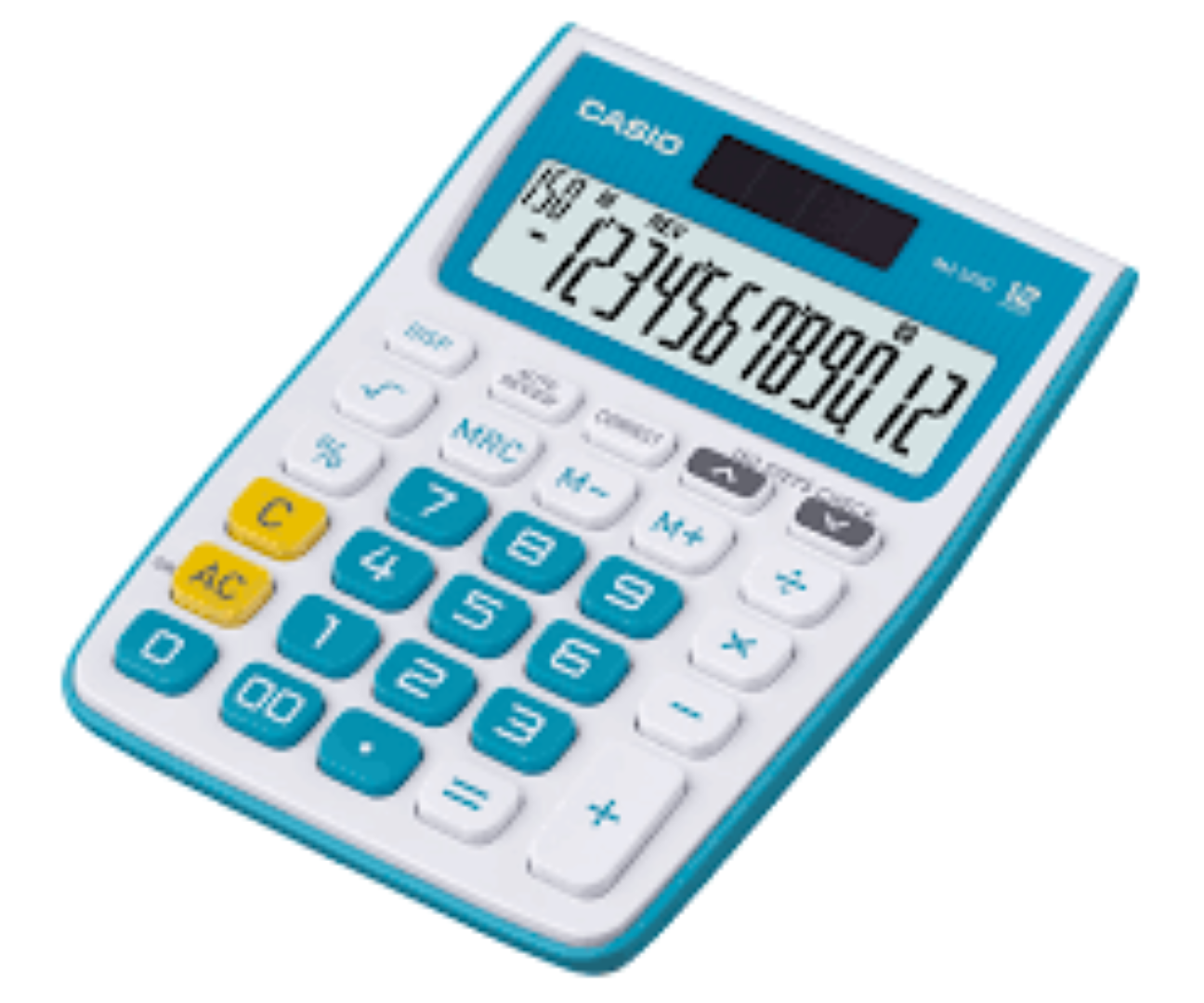 CASIO DESKTOP CALCULATOR MJ-12VC-BU-S